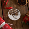 Personalised First Christmas As Mr & Mrs Christmas Bauble