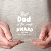 Best Dad Ever Star Award