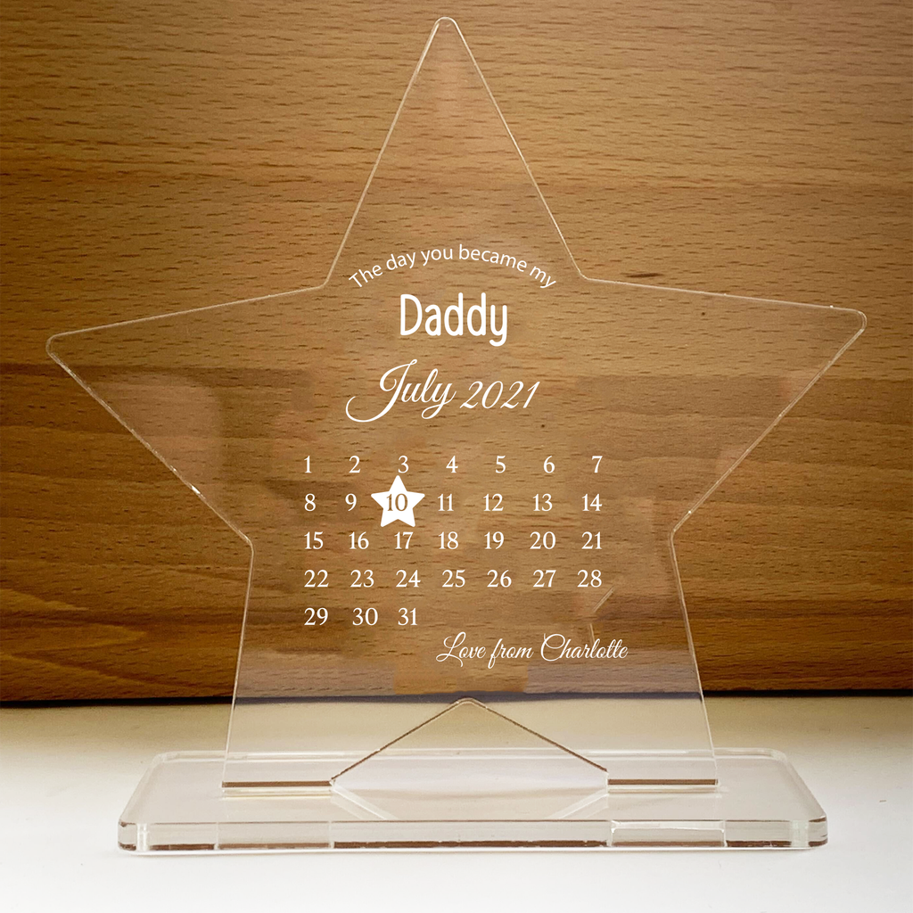 The Day You Became My Daddy Star