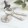 This Daddy Is Loved By Keyring