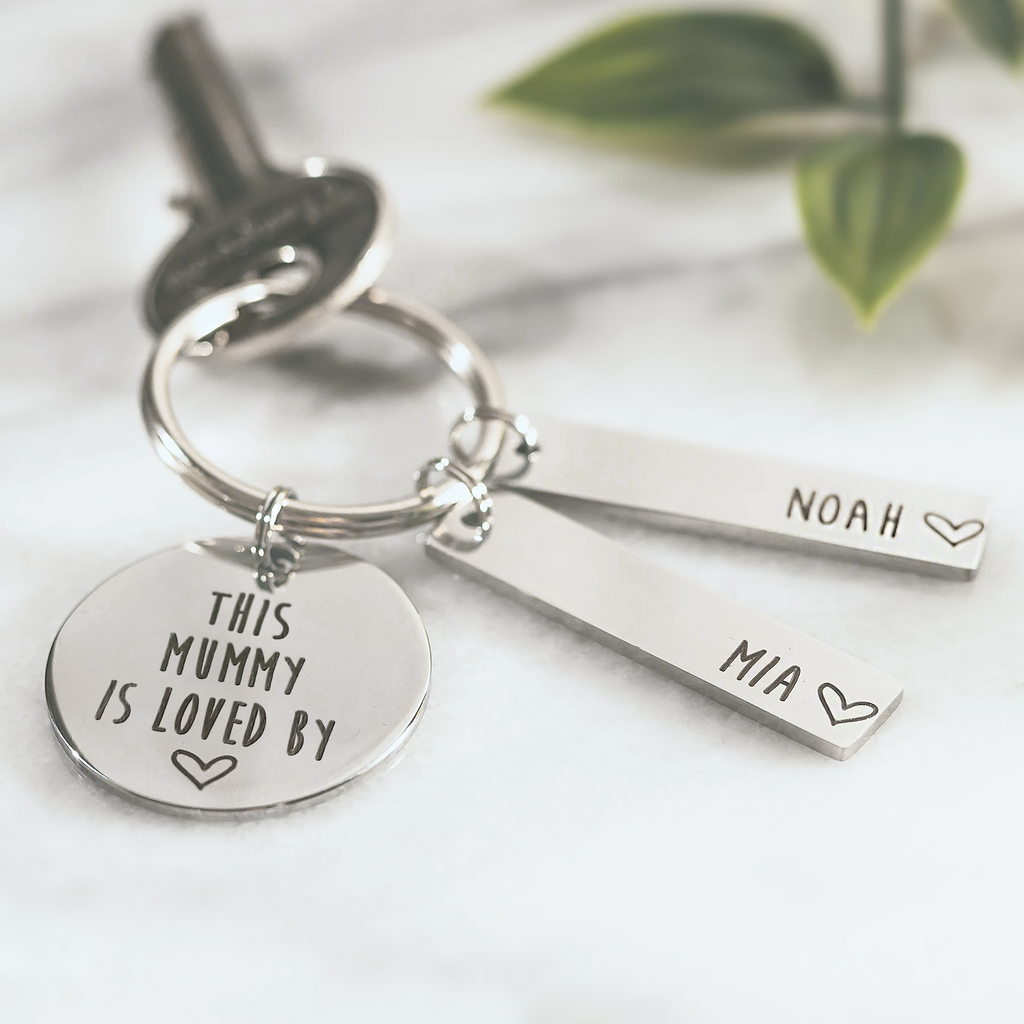This Mummy Is Loved By Keyring