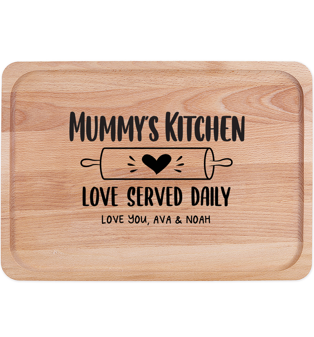 Personalised Chopping Board - Love Served Daily