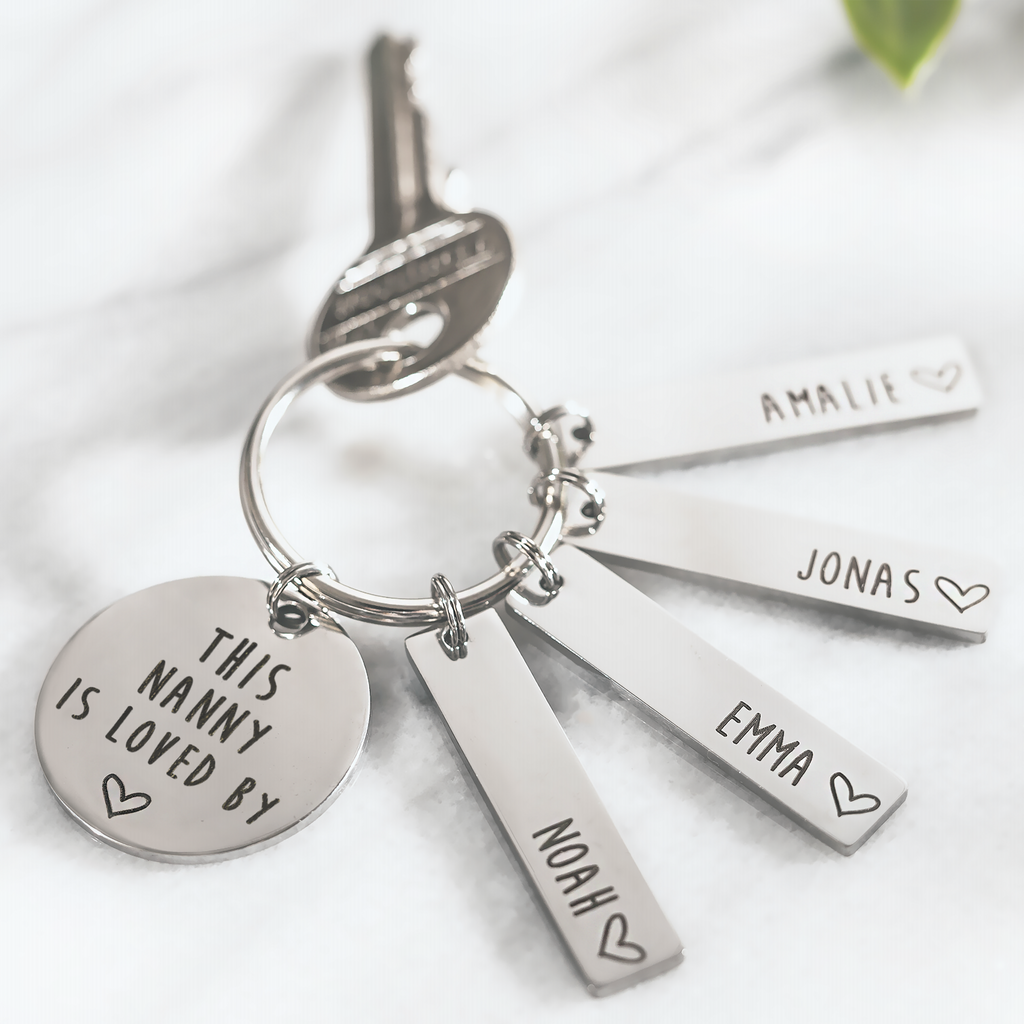 Loved By Keyring