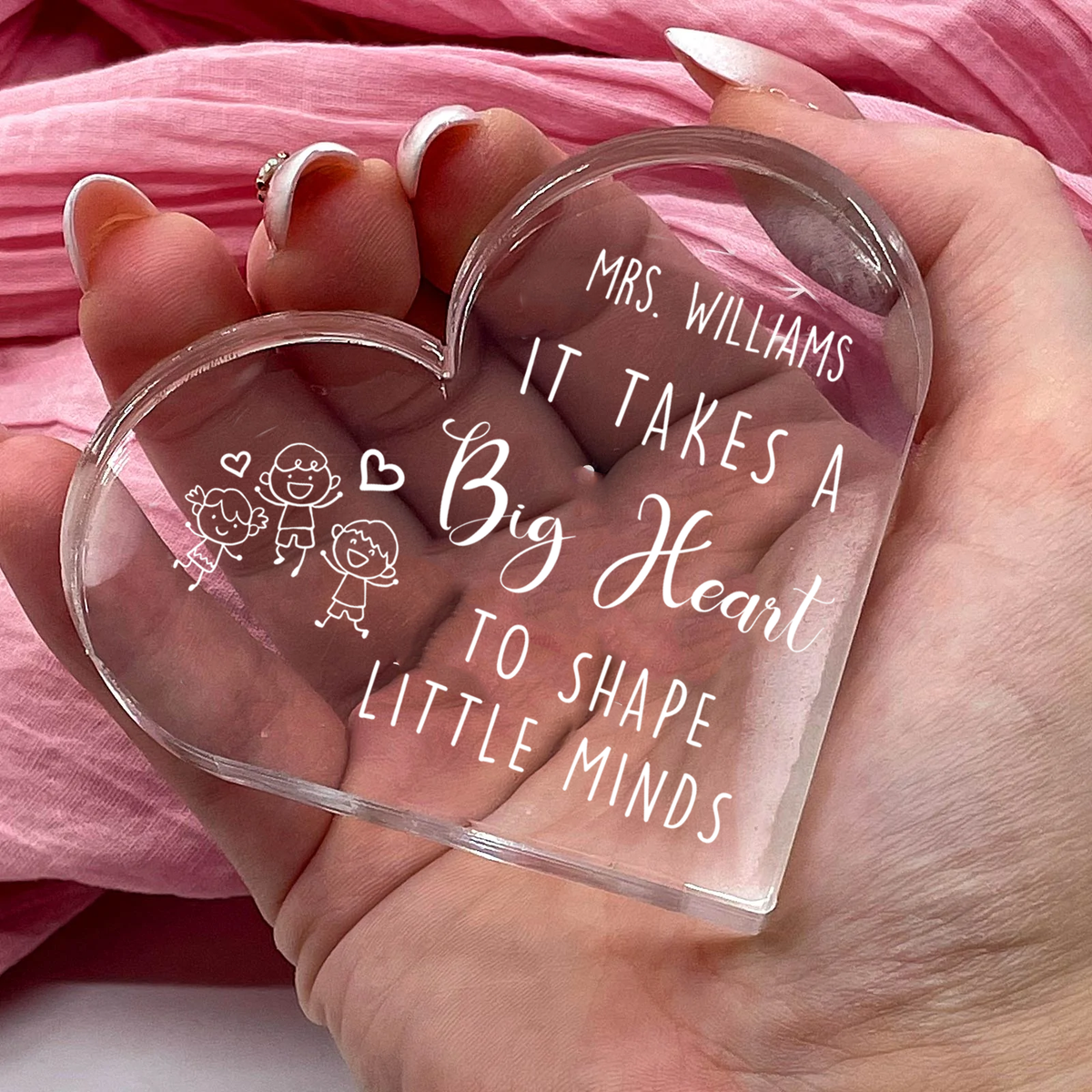 It Takes A Big Heart To Shape Little Minds – Bellisima UK