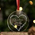 Personalised Memorial Christmas Bauble