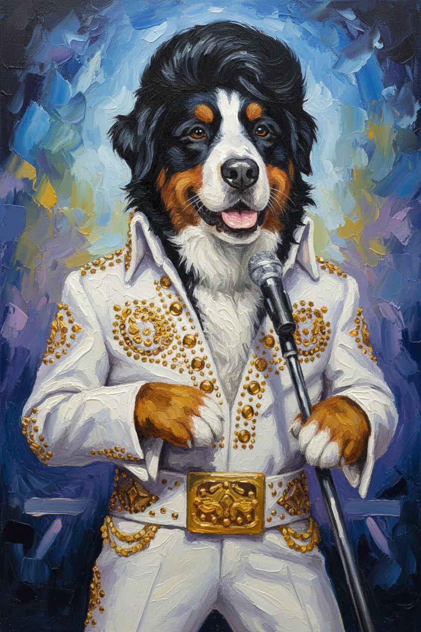 Example pet portrait
