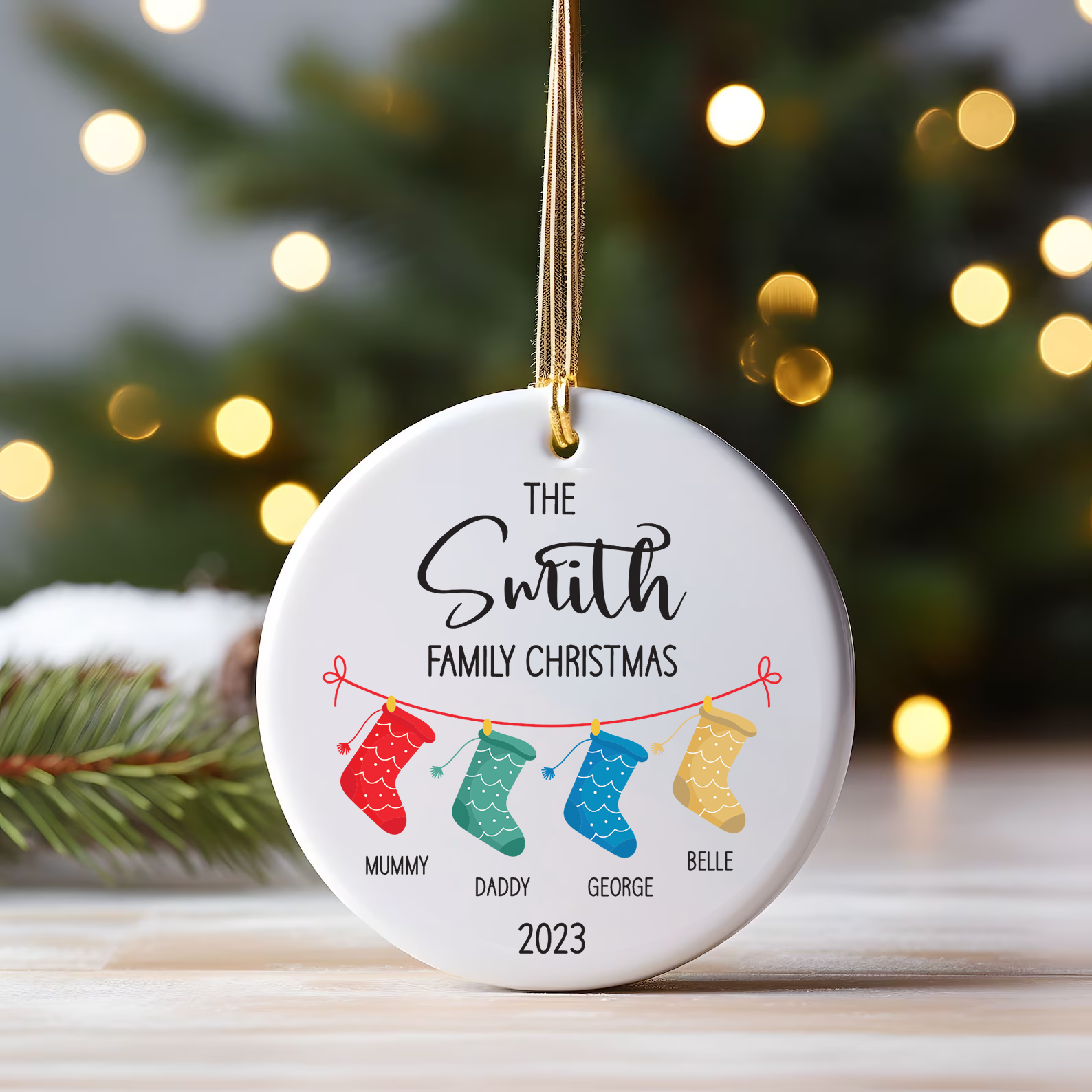 Family Christmas Bauble 2023