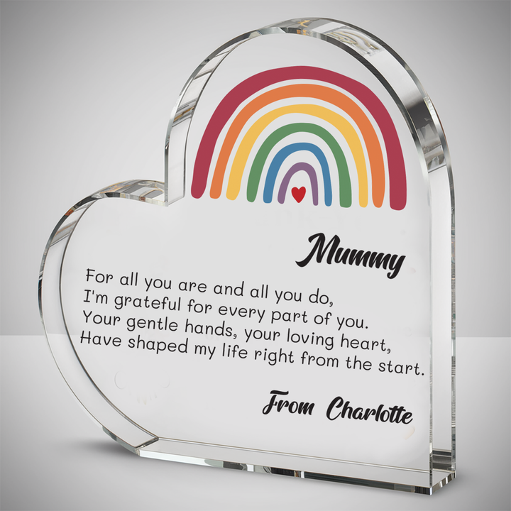 Mummy Thankyou Heart