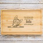 Personalised Chopping Board - Cat Breed & Name