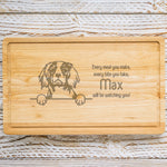 Personalised Chopping Board - Dog Breed & Name