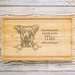 Personalised Chopping Board - Dog Breed & Name