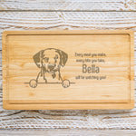 Personalised Chopping Board - Dog Breed & Name