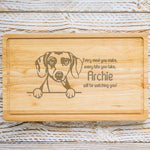 Personalised Chopping Board - Dog Breed & Name