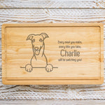 Personalised Chopping Board - Dog Breed & Name