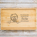 Personalised Chopping Board - Dog Breed & Name