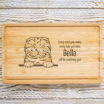 Personalised Chopping Board - Cat Breed & Name