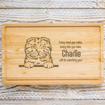 Personalised Chopping Board - Cat Breed & Name