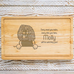 Personalised Chopping Board - Dog Breed & Name