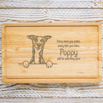 Personalised Chopping Board - Dog Breed & Name