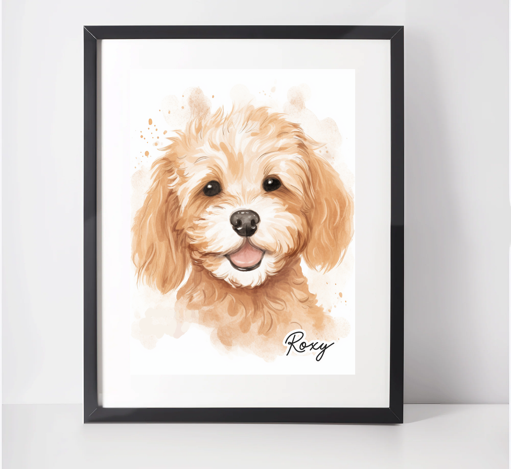 Cavapoo keyring hotsell