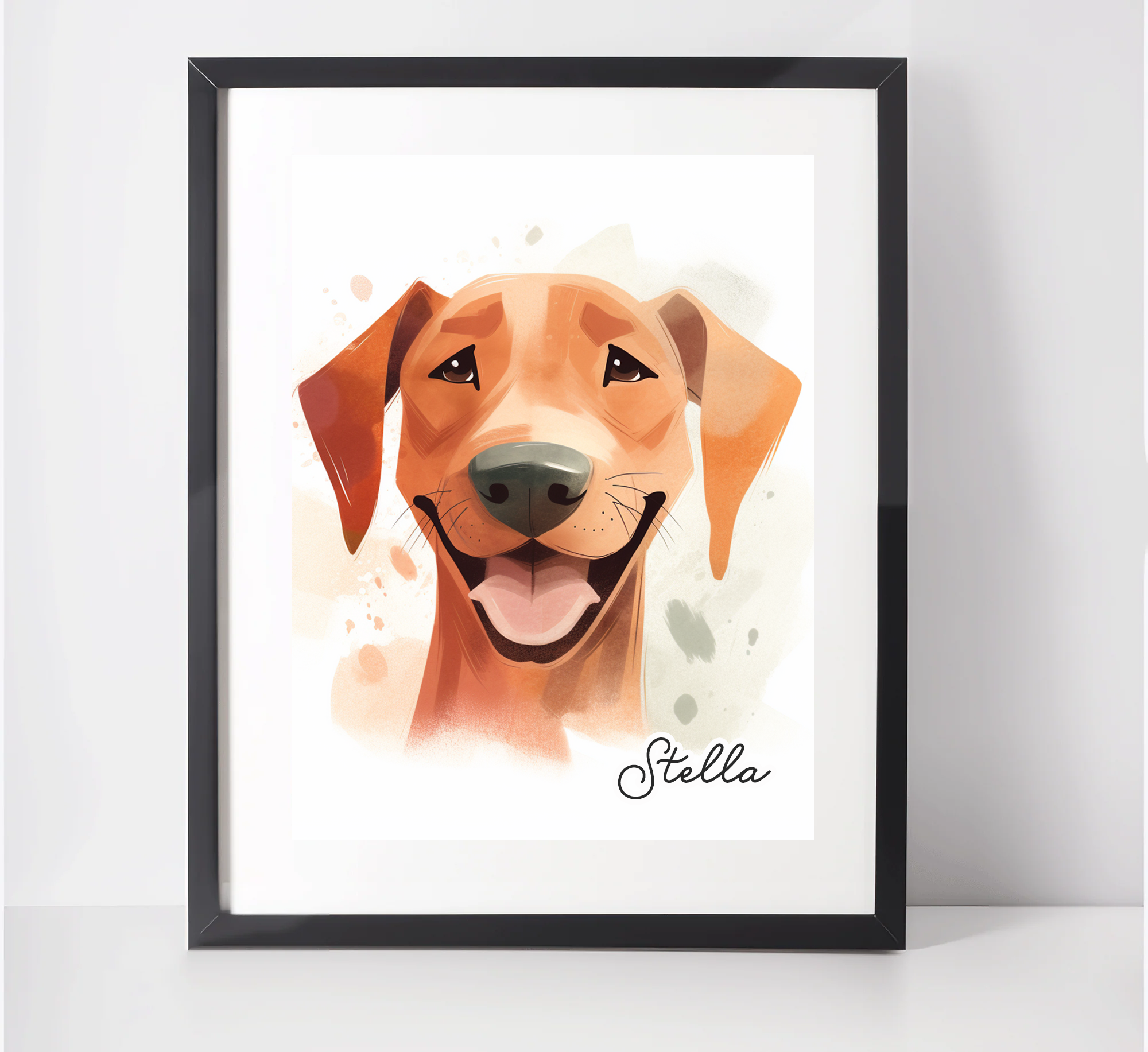 Rhodesian ridgeback best sale art