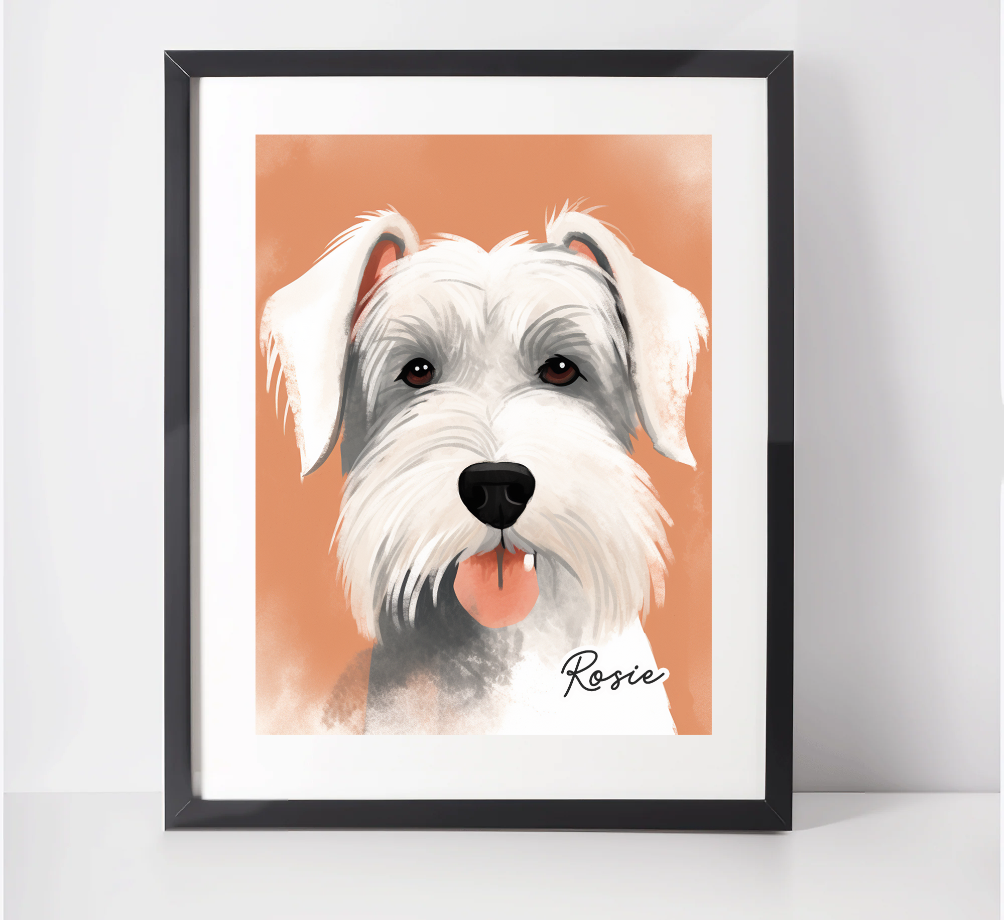 Personalised Sealyham Terrier Art Print