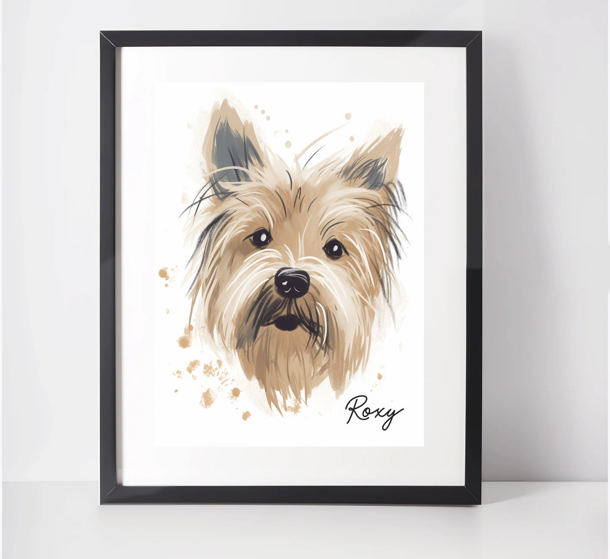 Yorkie artwork hotsell