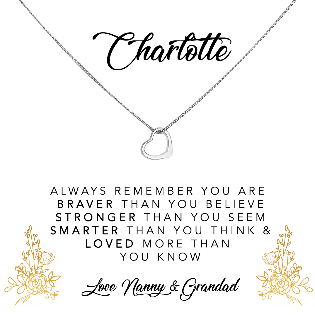 Always Remember You Are Braver, Card Quote with Gold or Silver Triple Pearl Necklace, Beaded Pearl Bar Necklace, Daughter Gift Jewelry