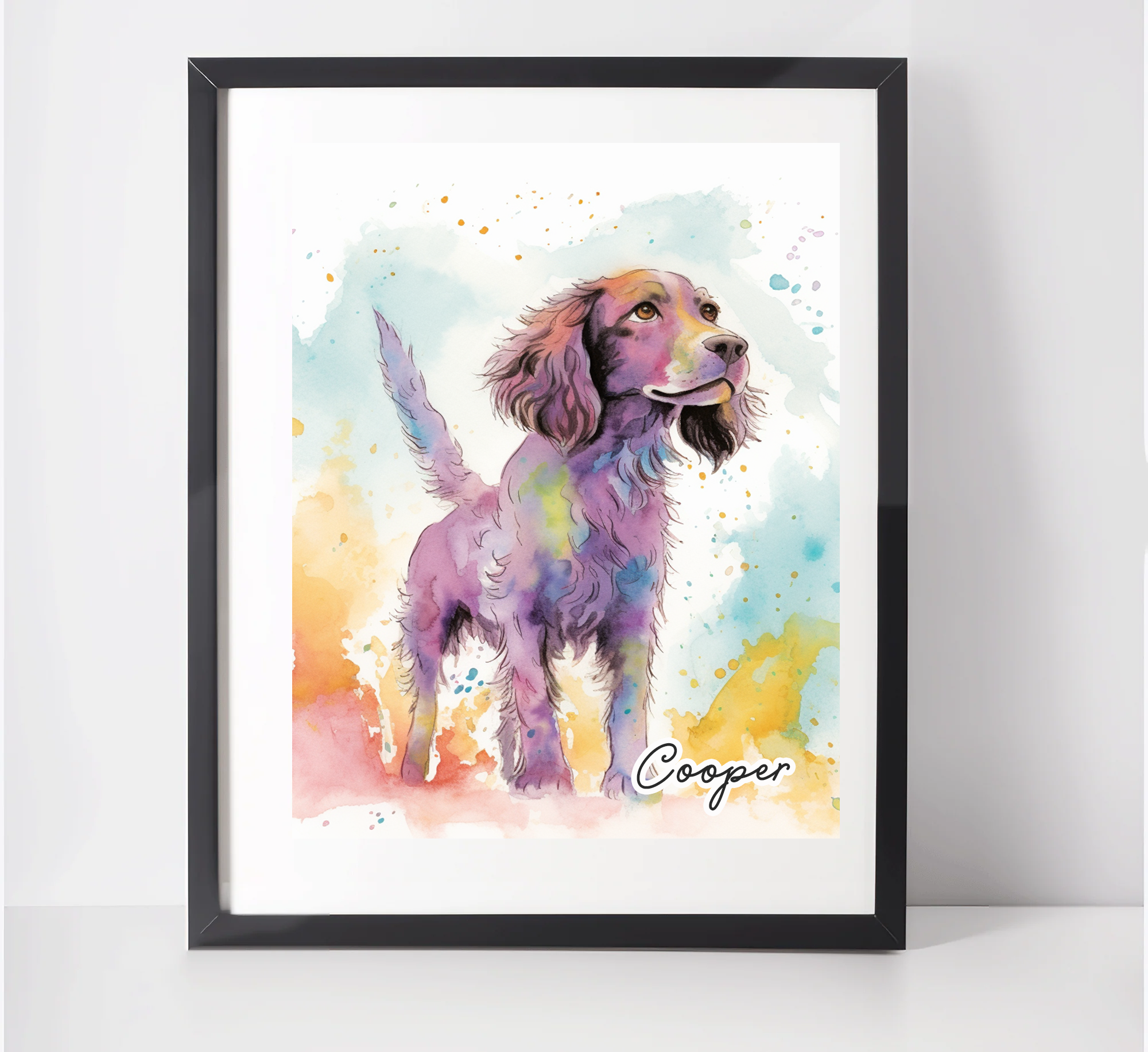 Personalised cocker hotsell spaniel gifts