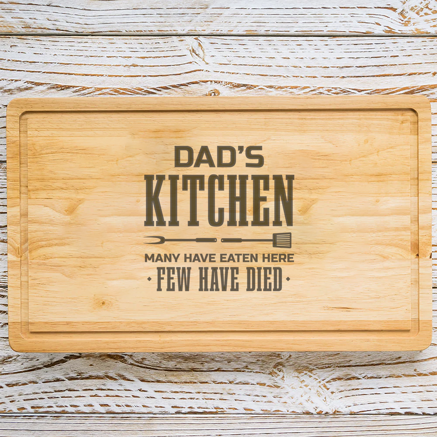 Dad's Kitchen Chopping Board