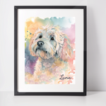 Personalised Cockapoo Art Print