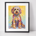 Personalised Cockapoo Art Print