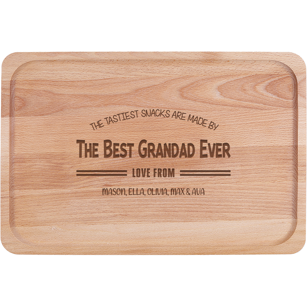 Personalised Chopping Board - Tastiest Snacks