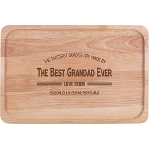 Personalised Chopping Board - Tastiest Snacks