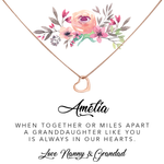 When Together Or Miles Apart Personalised Message Card